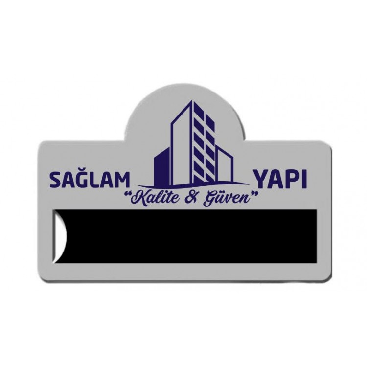 Metal Malzemeli Personel Yaka İsimlikleri