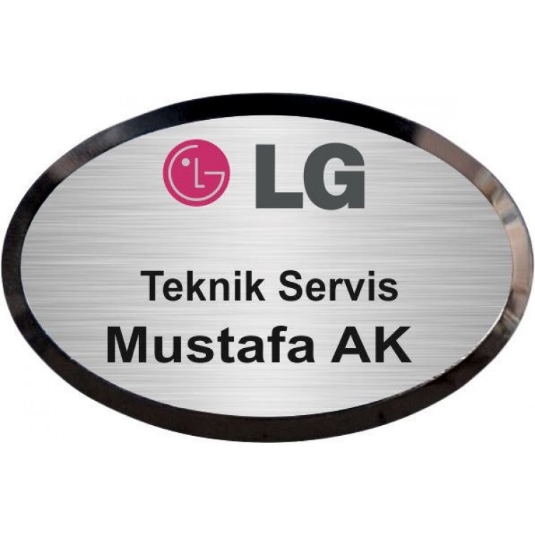 metal yaka kartı - Personel Yaka İsimlikleri