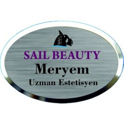 Güzellik uzmanlarına yaka kartı