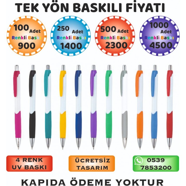 promosyon logo baskılı plastik kalem