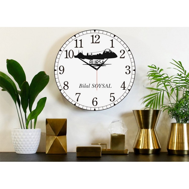 Bursalı Canım Arkadaşım Duvar Saati Bursalı Canım Arkadaşım Duvar Saati