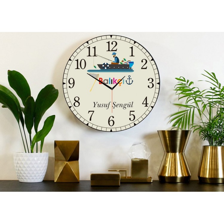 Mesleki Duvar Saati Hediye