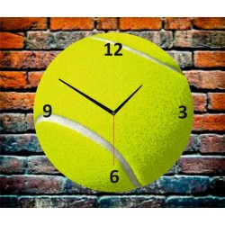 İlginç Hediyeler Tenis Topu Baskılı Duvar Saati