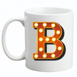 Kişiye özel Harfli Kupa - b harfi kupa