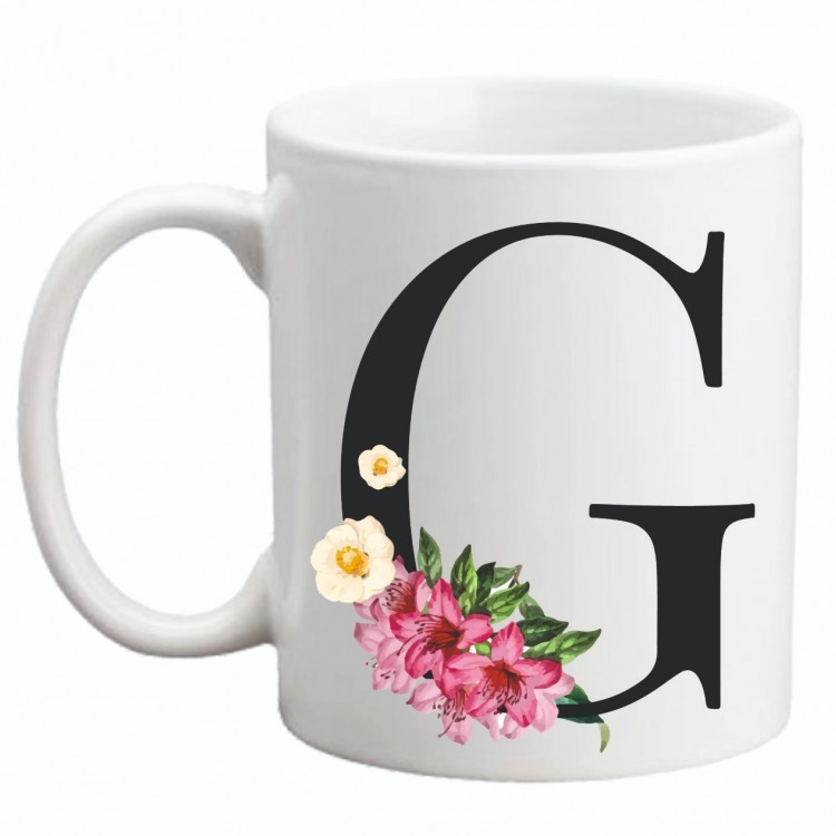 İsim Baş Harfli G yazılı Bardak