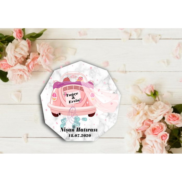 Denizli Nikah Şekeri Magnet Modelleri