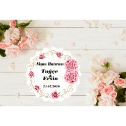 Rize Nikah Şekeri Magnet - Nişan Hatırası