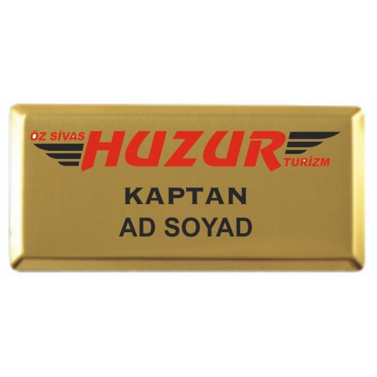 Sivas metal yaka kartı