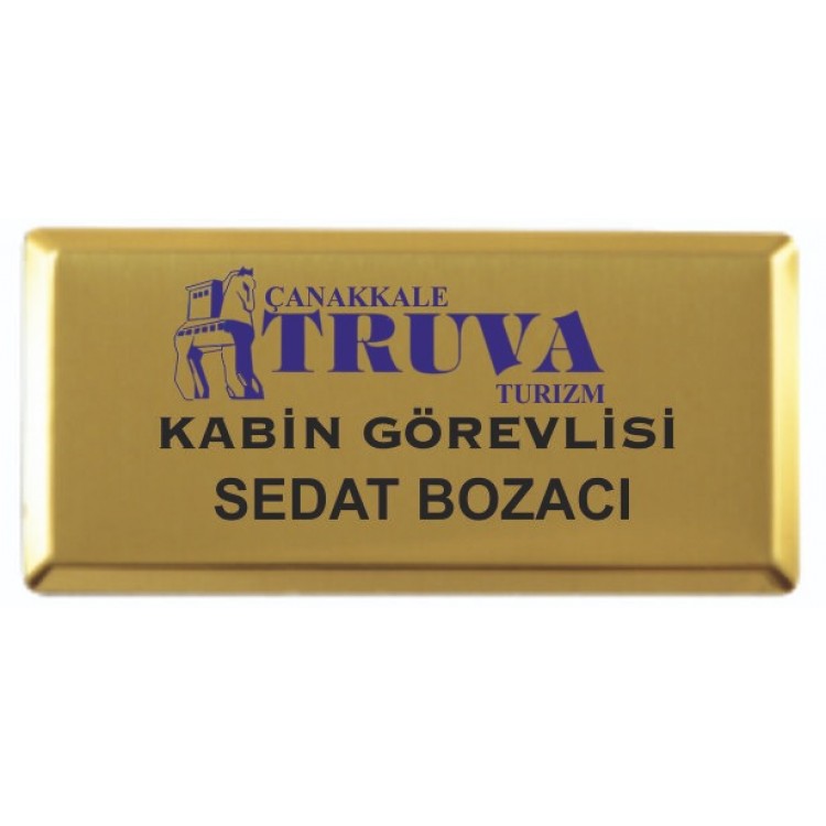 otobus kaptanlarına özel yaka kartı