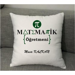 Matematik Öğretmenlerine Dekoratif Yastık Modelleri 