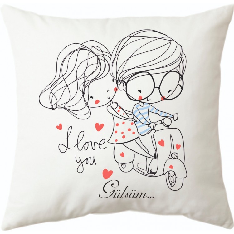 İsme Özel Yastık Baskı