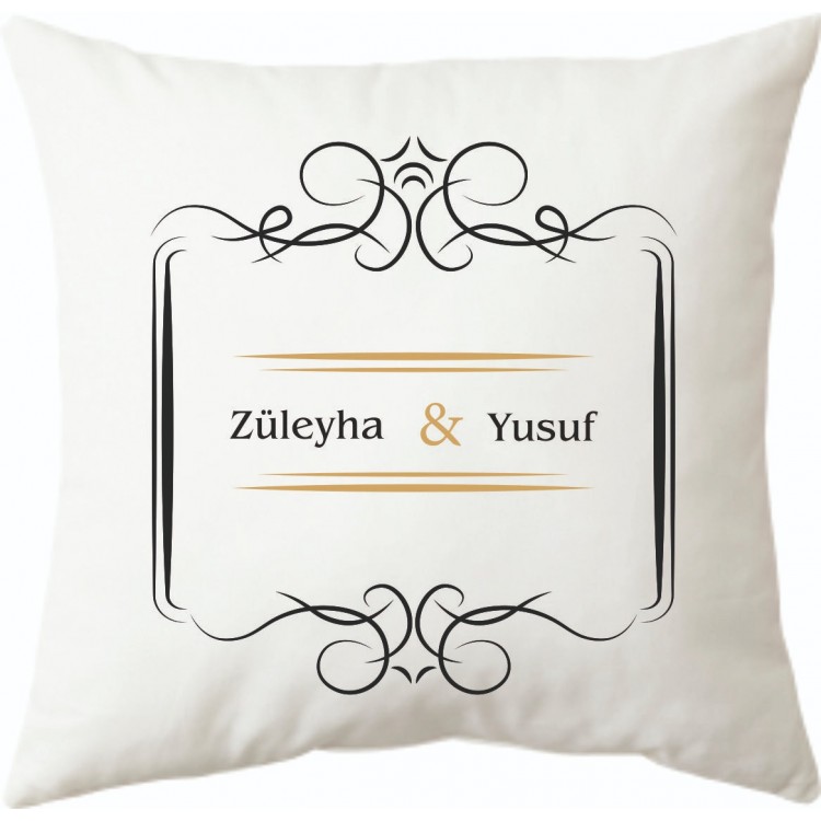 Kişiye Özel İsimli Yastık Modelleri
