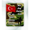 Asker hatırası Magnet