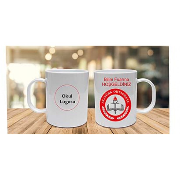 Bilim Fuarı Baskılı Kupa Bardak Çeşitleri