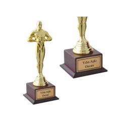 Kişiye Özel Hediye Oscar heykelciği  Yılın en leri ödülü